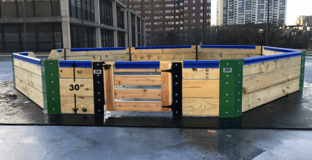 GaGa Ball Pits Rubber Flooring Tiles