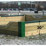 Hexagon Shaped Pits 30" dimensions