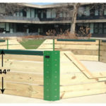 Octagon Shaped Pits 24" dimensions